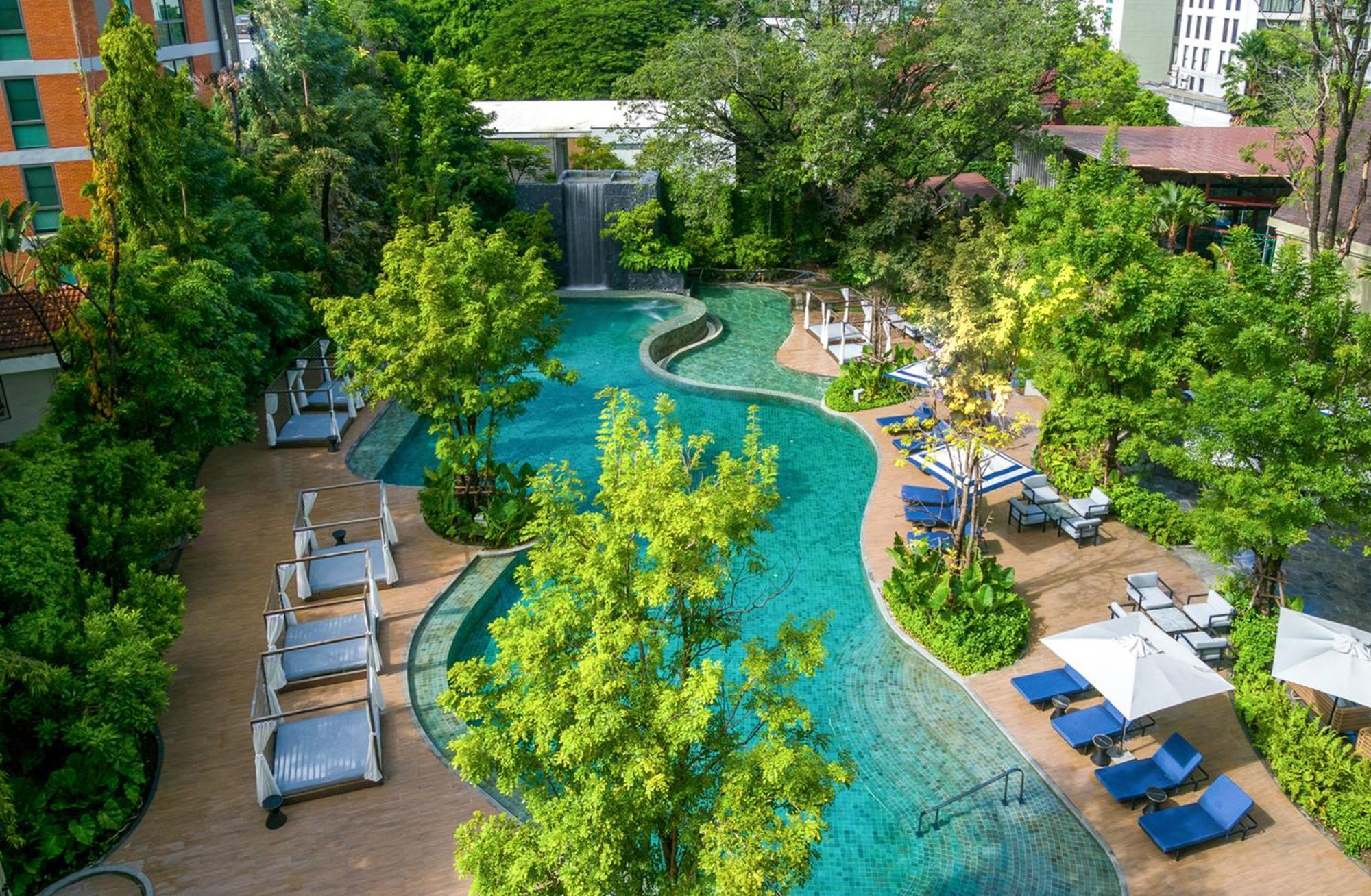 Marriott Executive Apartments, Bangkok Townhall Sukhumvit Exterior foto